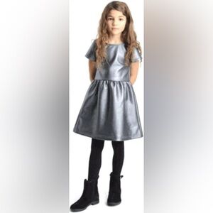 Appaman Gunmetal NWT Fit and Flare Dress, sz 10 girls